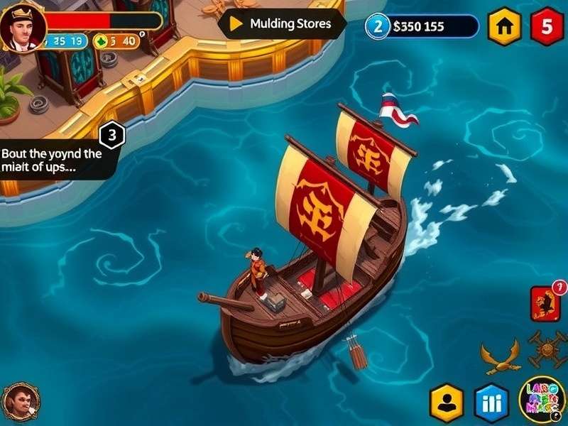 Vasco Marauders Seafaring Saga trading interface